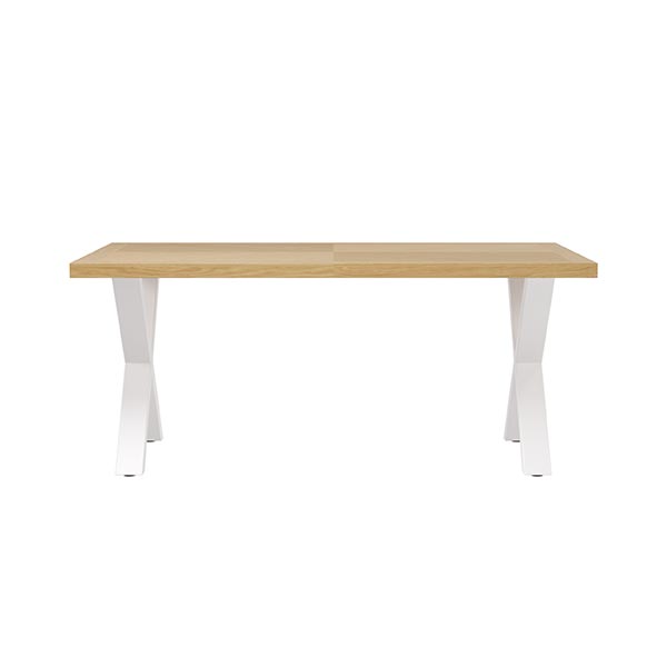 PRISCELLA FIXED TABLE WHITE-OAK
