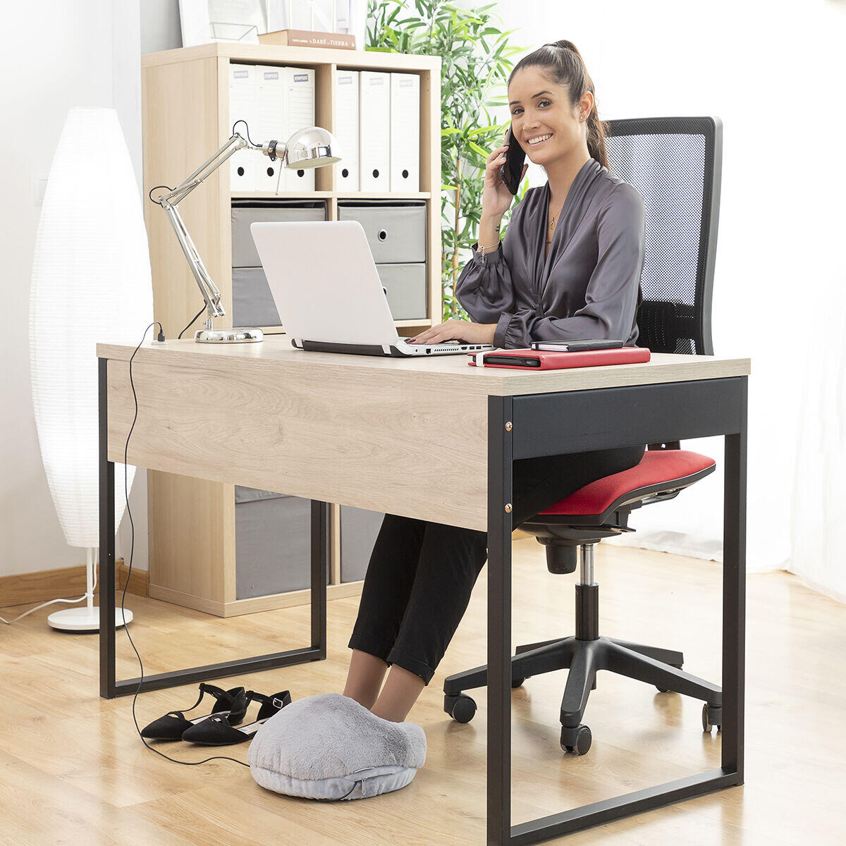 CALENTADOR DE PIES ELÉCTRICO 2 EN 1 ELEWA