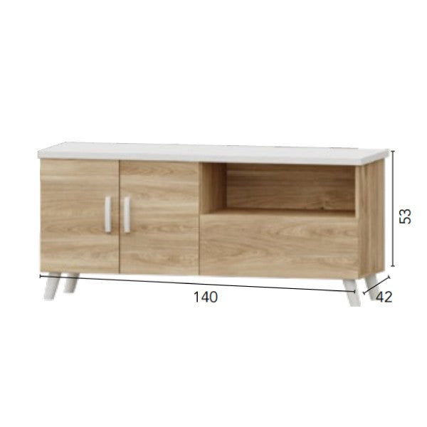 SALON NORDICO 4 DE 280cm BLANCO