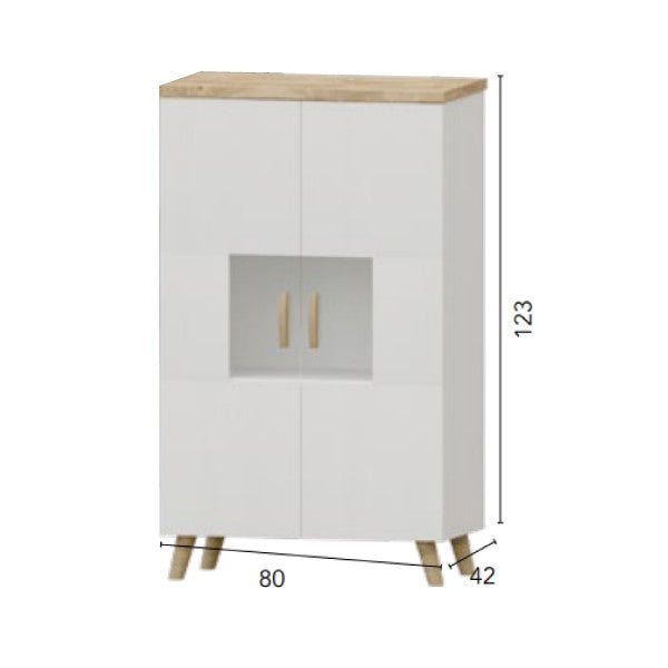 SALON NORDICO 4 DE 280cm BLANCO