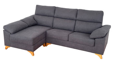 CHAISLONGE REVERSIBLE DAMA GRIS