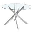 MESA REDONDA 110cm CROMADA