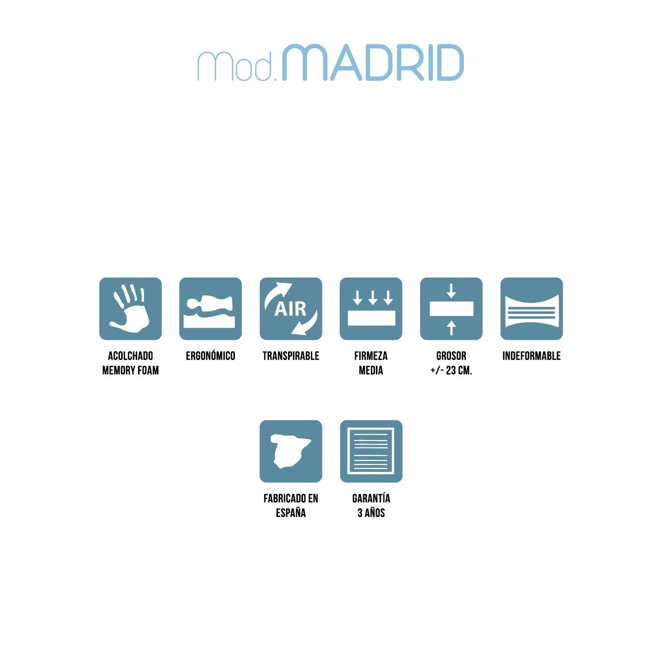 COLCHÃO MOD. MADRI