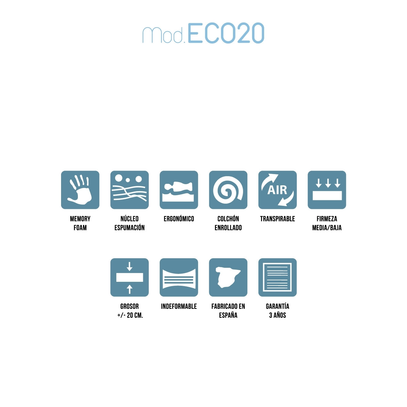 COLCHÓN ECO 20