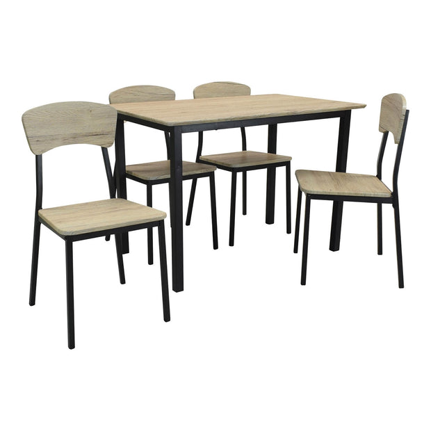 CONJUNTO MESA + 4 SILLAS SK1401