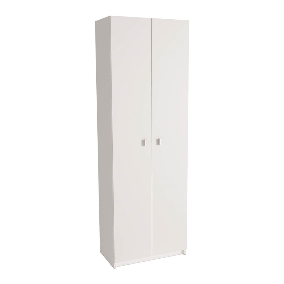 Armario Multiusos 2 Puertas Blanco – 180x60x35 cm