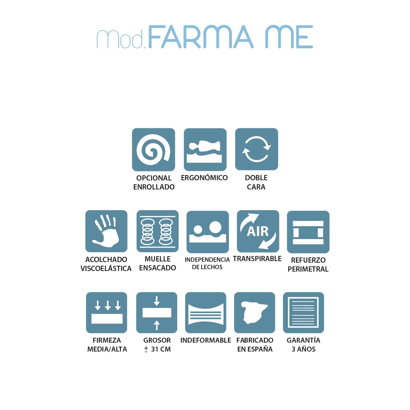 COLCHÓN FARMA-ME
