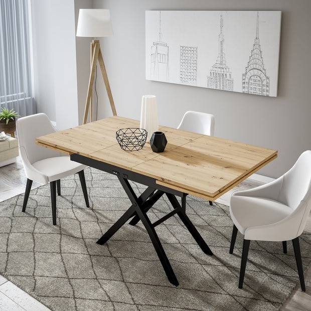 MESA COMEDOR SINCRONIZADA CON MOTOR ELÉCTRICO COVERTIBLE