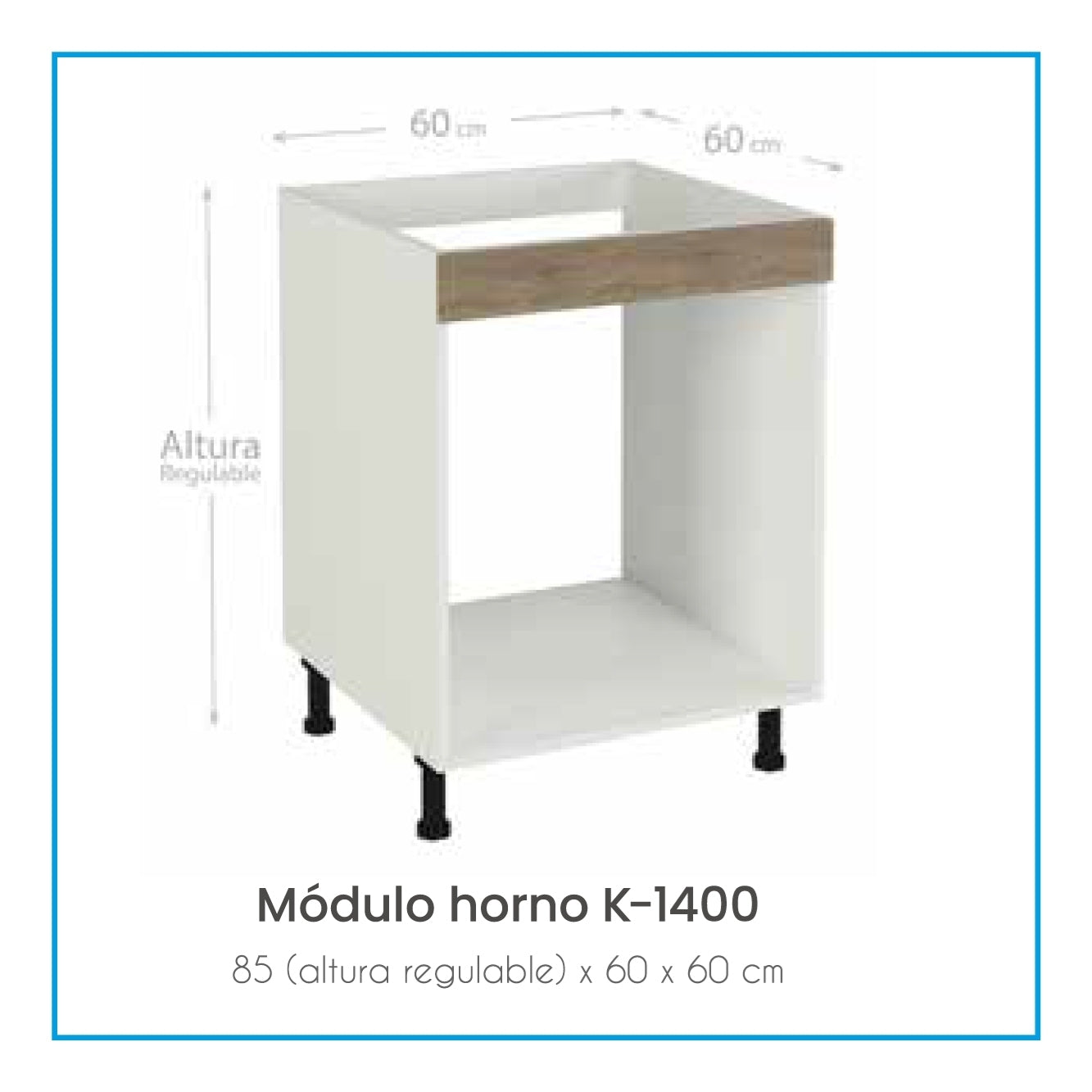 BAJO HORNO 60x58x85cm
