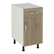 BAJO COCINA 1 PUERTA 1 CAJÓN 40X58X85cm