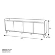 MUEBLE TV ESCANDINAVO