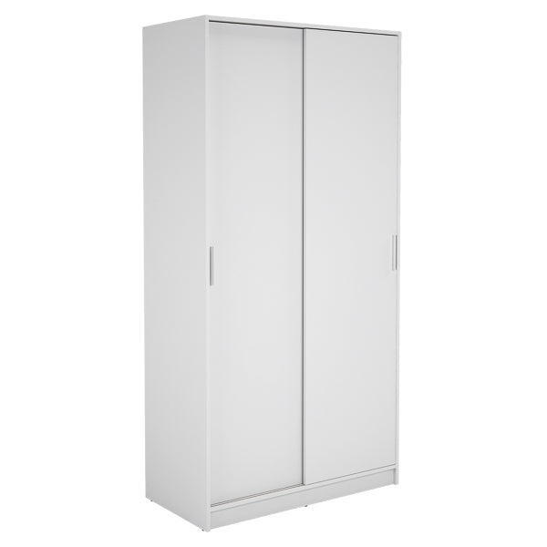 Armario de 2 Puertas Correderas –  100x50x200 cm