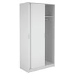 Armario de 2 Puertas Correderas –  100x50x200 cm