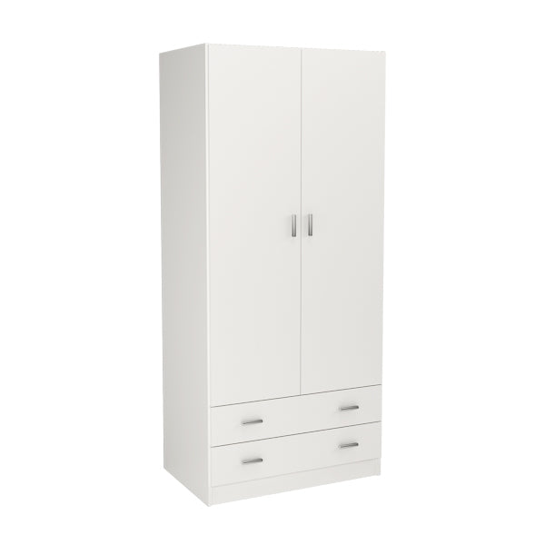 ARMARIO 2 PUERTAS BLANCO 80x52x180cm