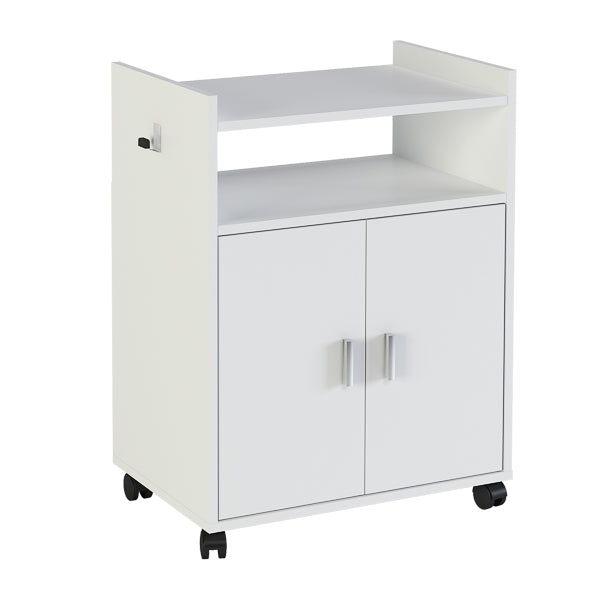 Mueble Auxiliar para Microondas con Ruedas –  60x40x79,5 cm