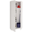 Armario Multiusos 2 Puertas Blanco – 180x75x35,6 cm