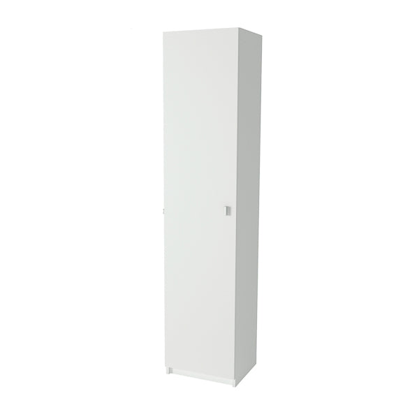 Armario Multiusos 1 Puerta Blanco – 180x40x35,6 cm