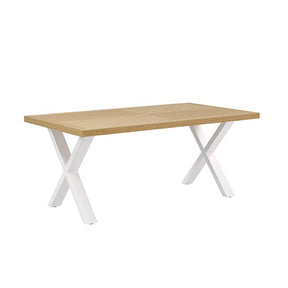 PRISCELLA FIXED TABLE WHITE-OAK