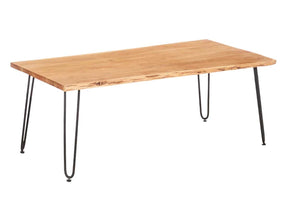 MESA CENTRO MADERA NATURAL ACACIA