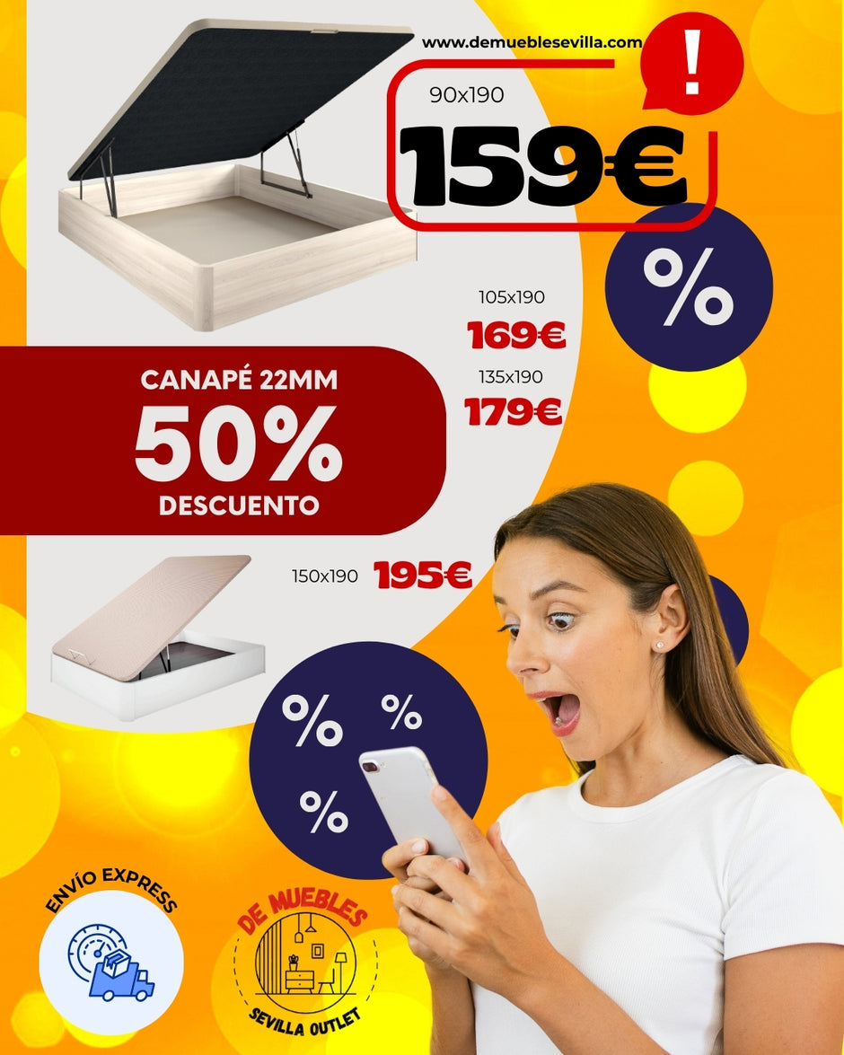 GUADIANA CANAPÉ 22mm