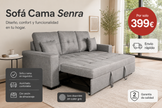SOFA CAMA SENRA 210cm