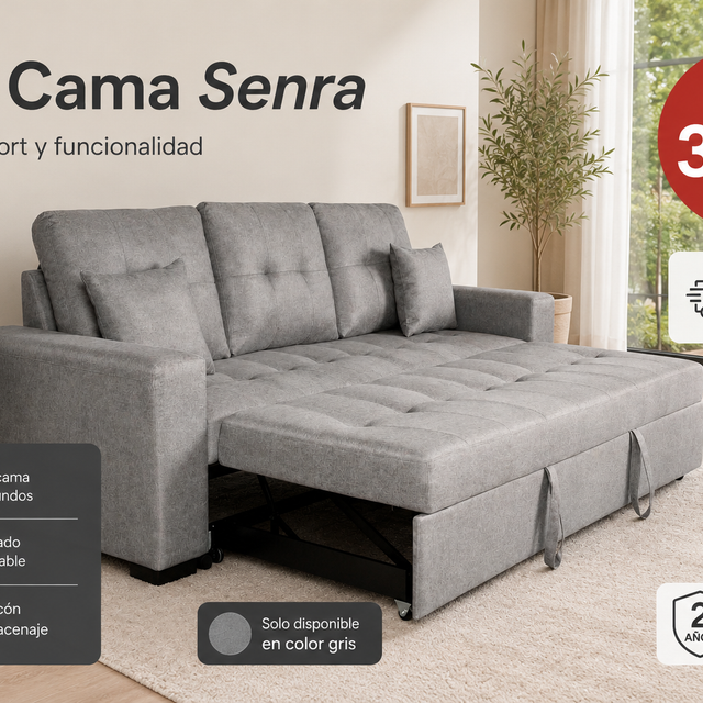 SOFA CAMA SENRA 210cm