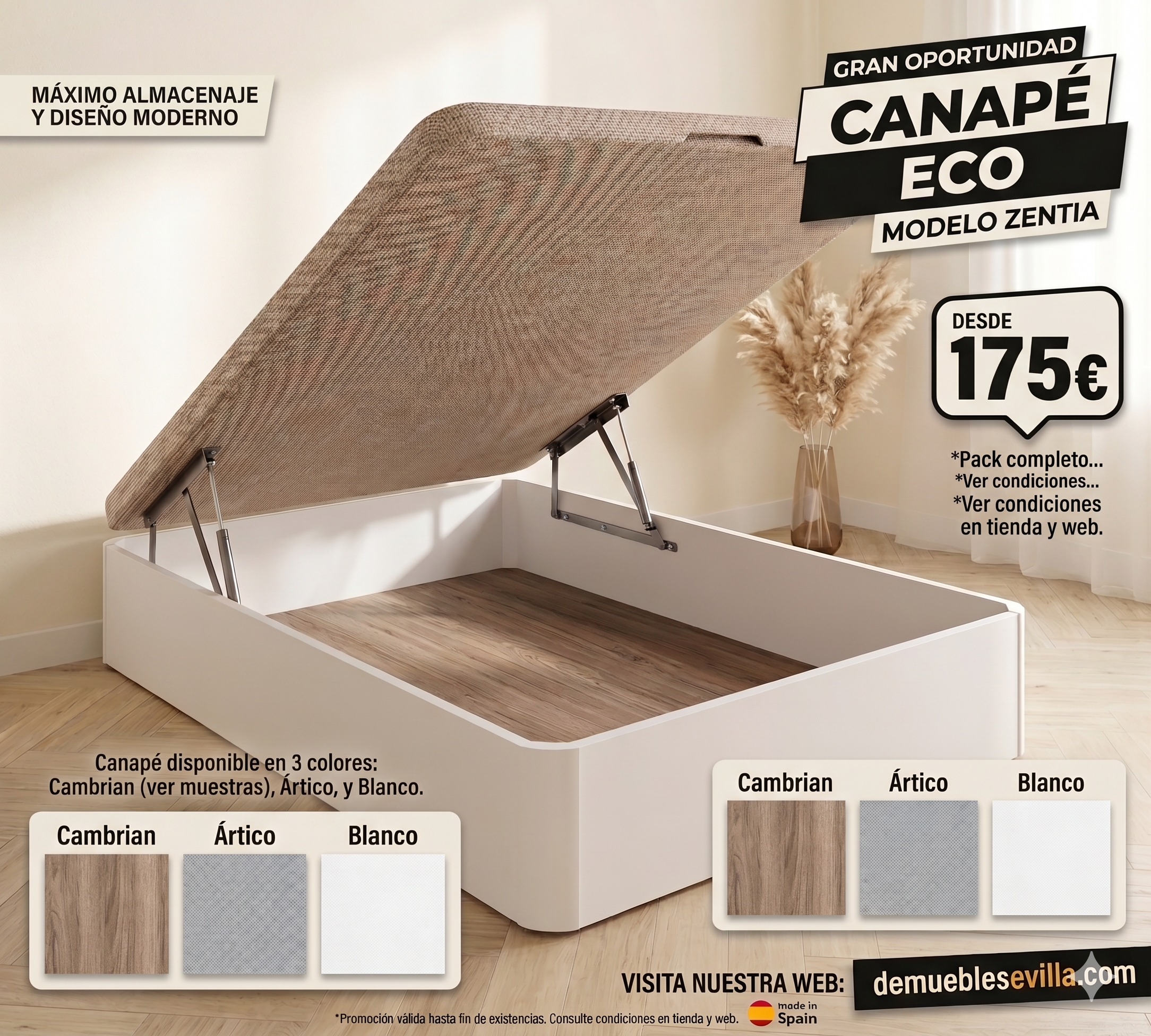 CANAPÉ ZENTIA 30mm