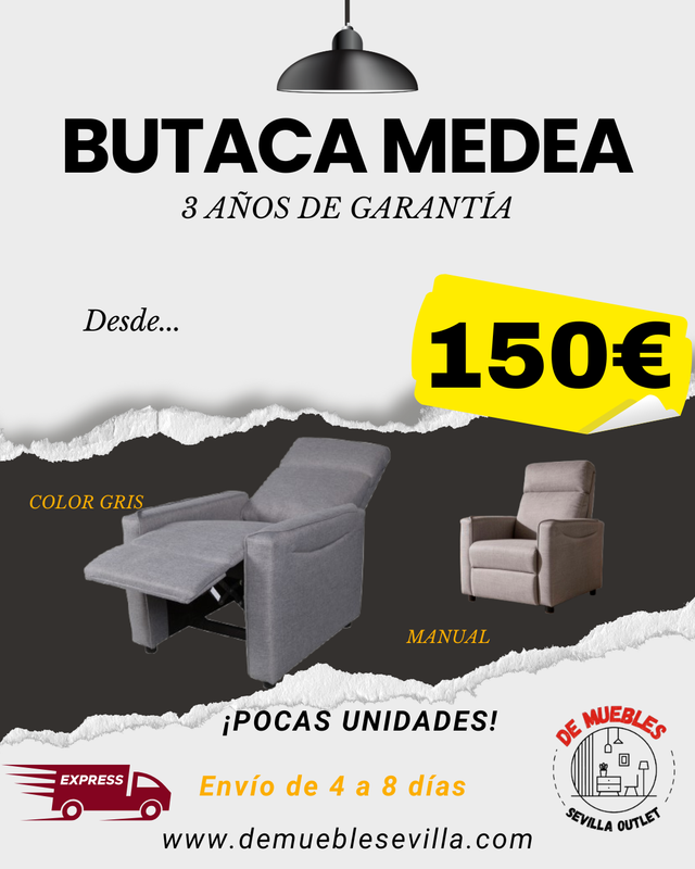 BUTACA MEDEA