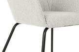SILLA POLIESTER METAL 59,5X60,5X78 BEIGE (Pack 2 Unidades)