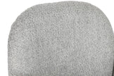 SILLA POLIESTER METAL 60X62X84 BOUCLE GRIS (Pack 2 Unidades)