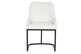 SILLA METAL POLIESTER 54X61X82,5 BLANCO
