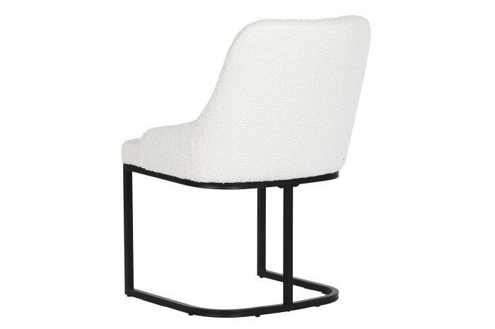 SILLA METAL POLIESTER 54X61X82,5 BLANCO