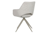 SILLA POLIESTER METAL 61X60X82 BUCLE BEIGE