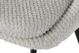 SILLA POLIESTER METAL BLANCO (Pack 2 sillas)