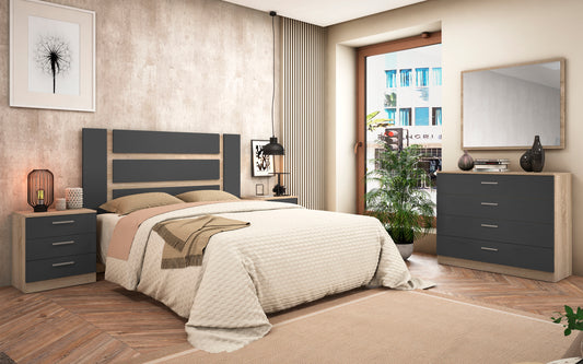 DORMITORIO MONIKA COMPLETO (diferentes colores)