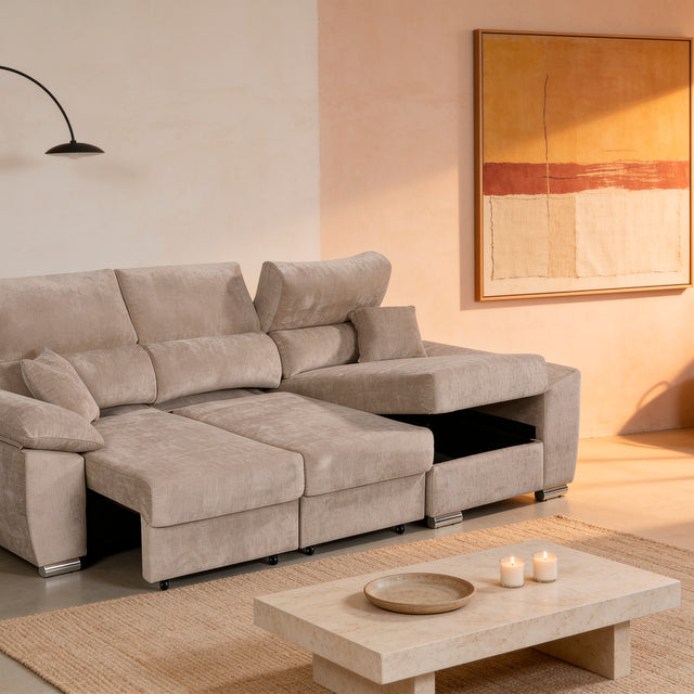 CHAISE LOUNGE PEDRO 258cm