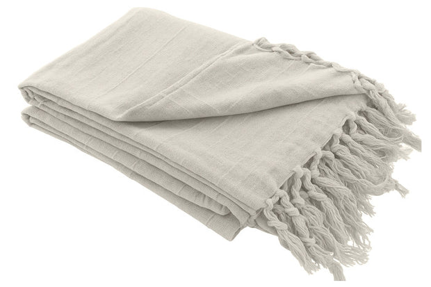 PACK MANTA ALGODÓN 180X260 CRUDO