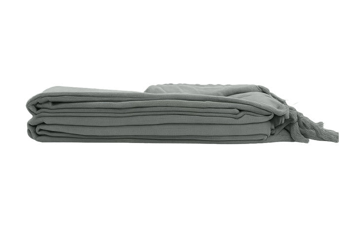 PACK MANTA ALGODÓN 240X260 TURQUESA