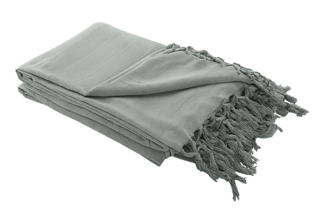 PACK MANTA ALGODÓN 240X260 TURQUESA