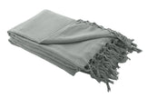 PACK MANTA ALGODÓN 180X260 TURQUESA