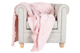 PACK MANTA ALGODÓN 160X260 ROSA