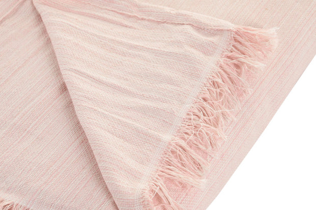 PACK MANTA ALGODÓN 160X260 ROSA