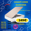 GUADIANA CANAPÉ 22mm