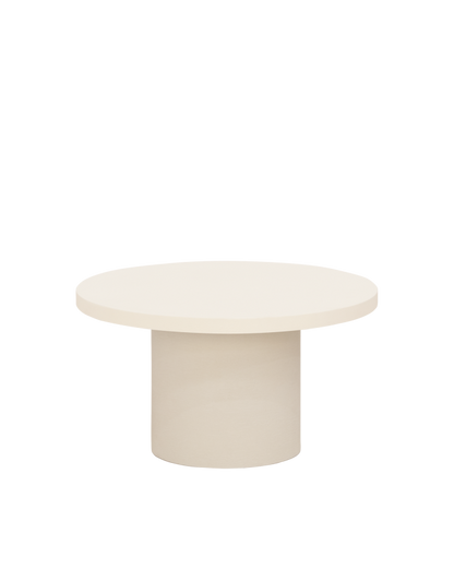 KENZZY TABLE KENZZY OVAL COFFEE TABLE OFF-WHITE 
