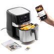 Freidora de Aire Fryinn Pro 5500 Negro 1700 W 5,5 L Acero Inoxidable