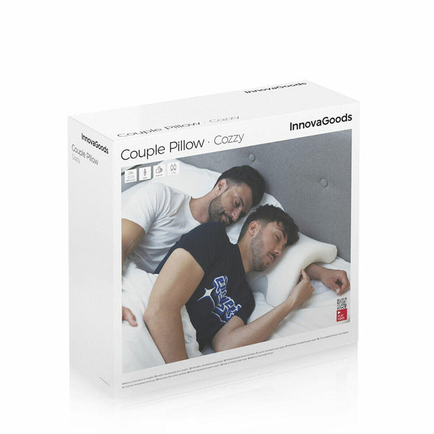 Almohada Viscoelástica Cervical para Parejas Cozzy