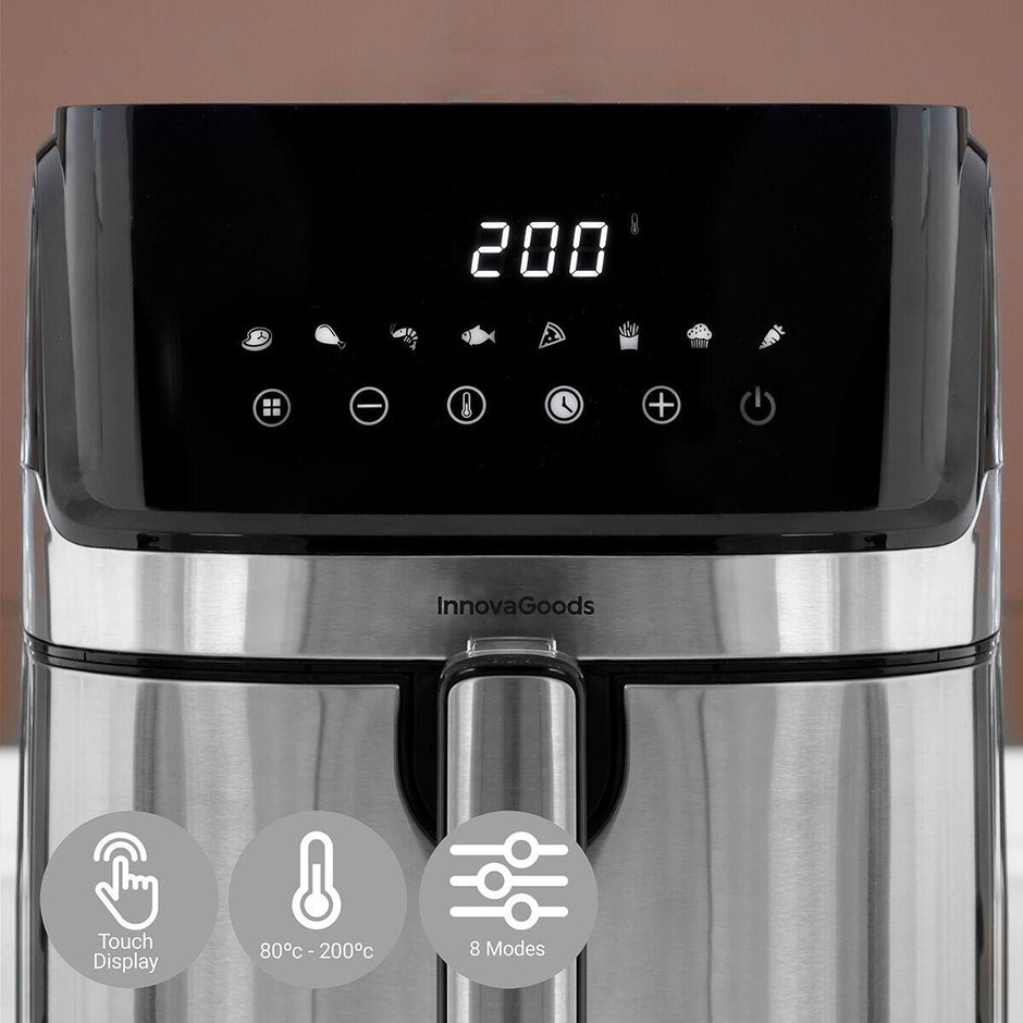 Freidora de Aire Fryinn Pro 5500 Negro 1700 W 5,5 L Acero Inoxidable