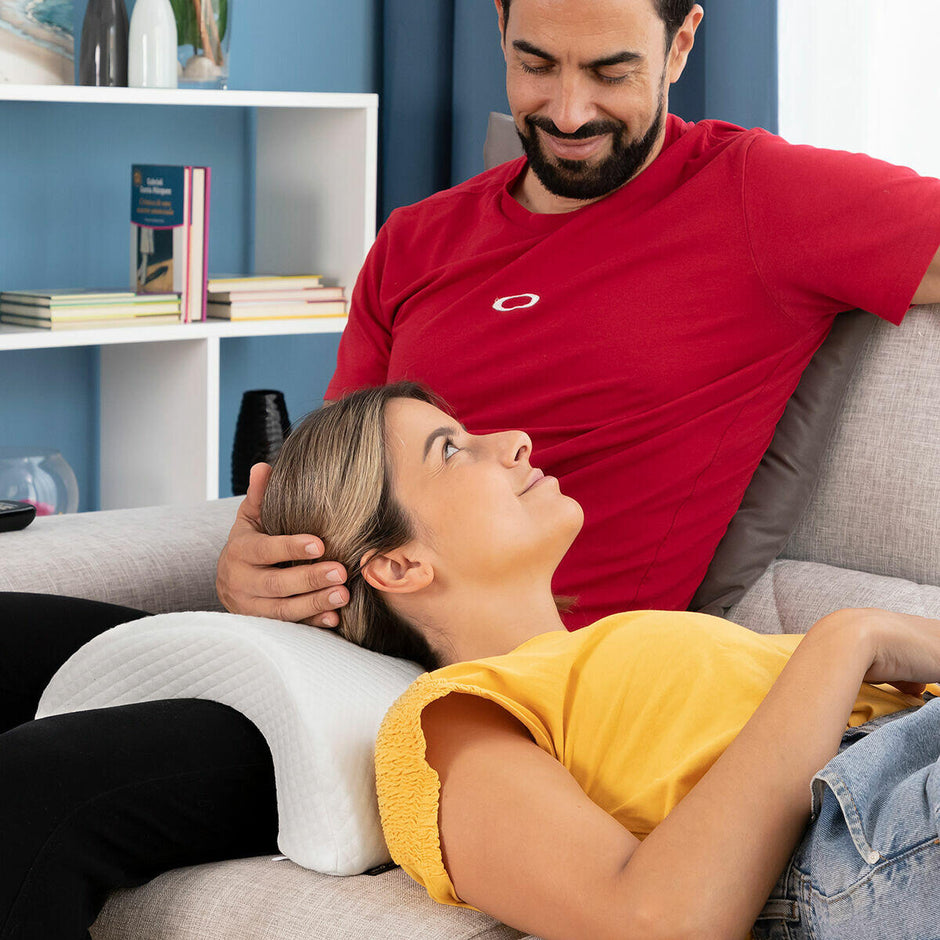 Almohada Viscoelástica Cervical para Parejas Cozzy