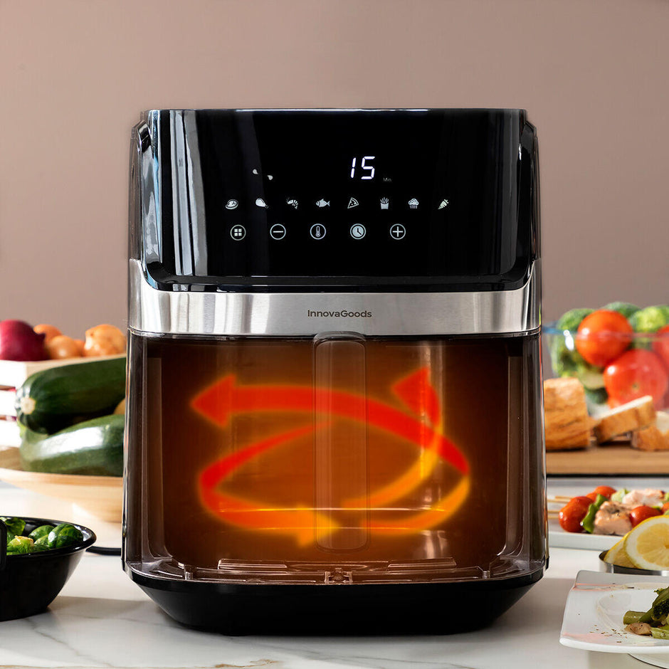 Freidora de Aire Fryinn Pro 5500 Negro 1700 W 5,5 L Acero Inoxidable