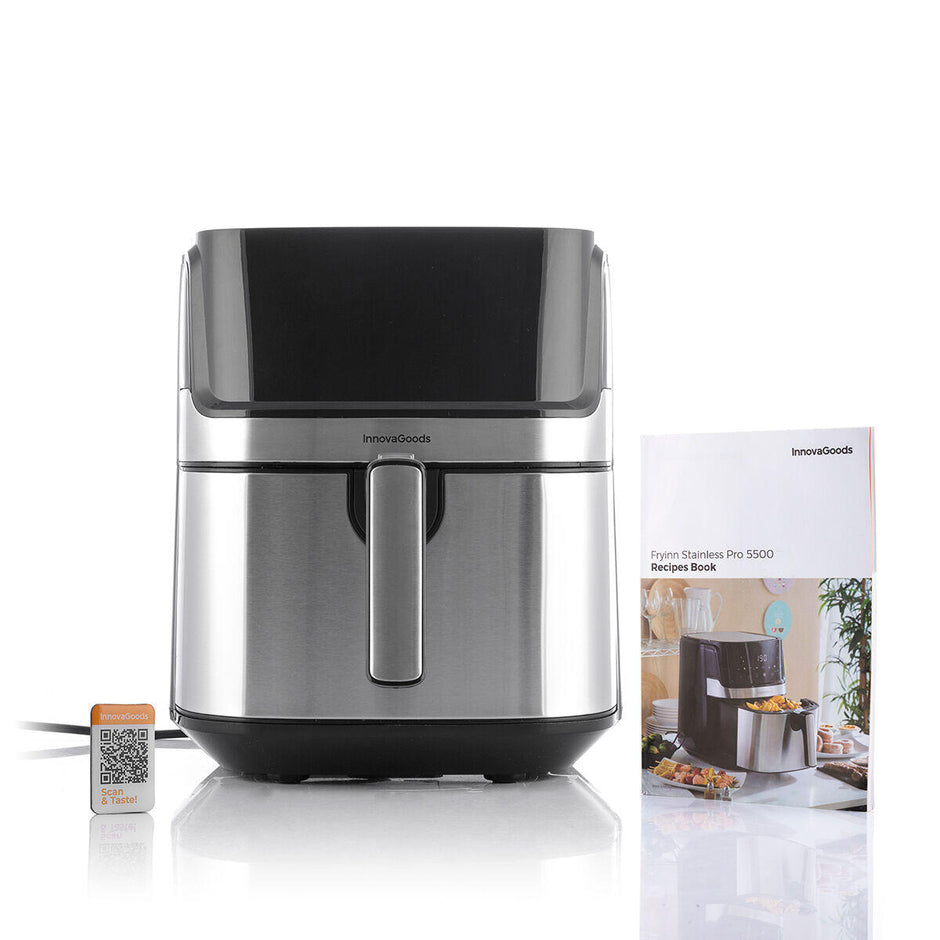 Freidora de Aire Fryinn Pro 5500 Negro 1700 W 5,5 L Acero Inoxidable